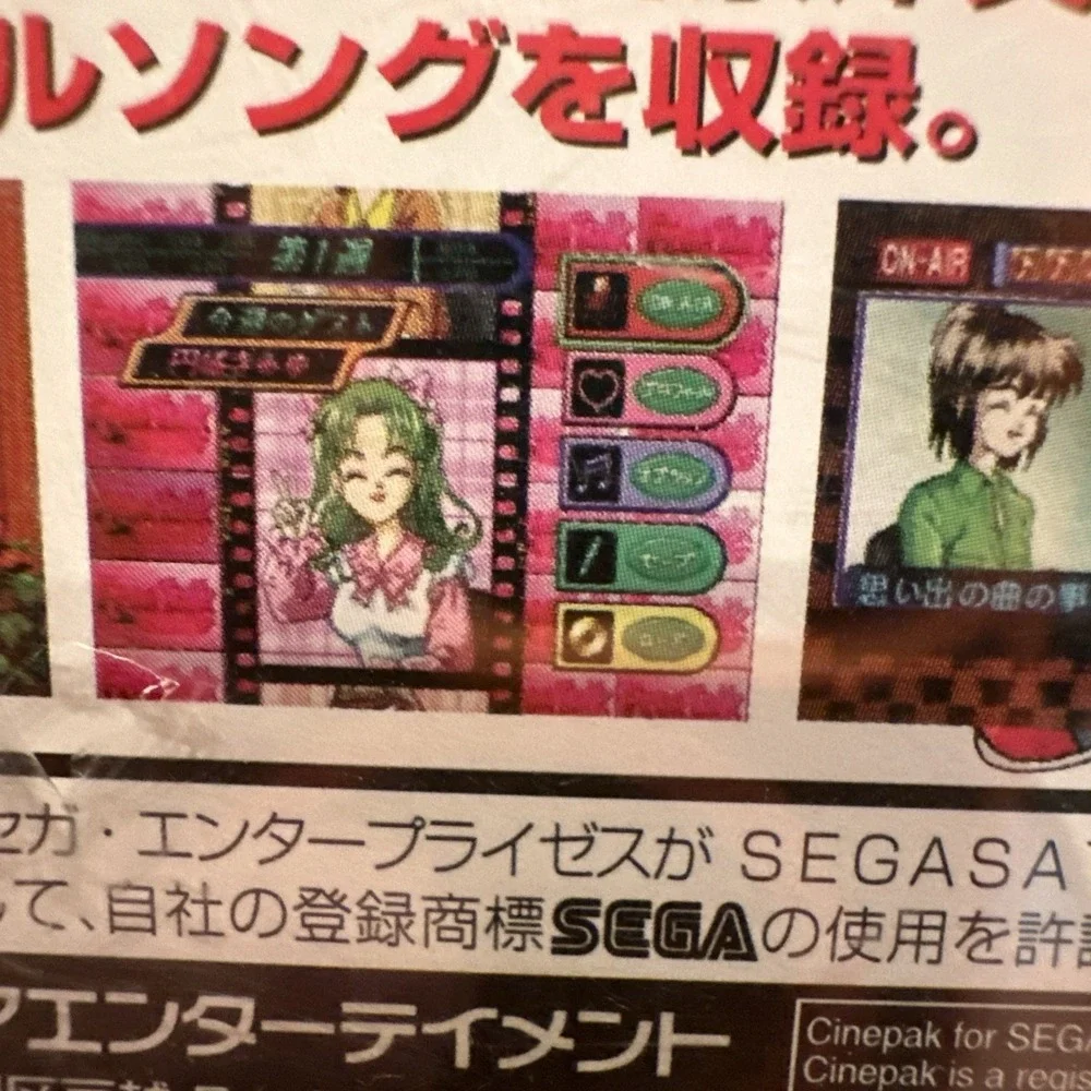Free Talk Studio Mari no Kimama na O-Shaberi Sega Saturn Japanese Import SEGA